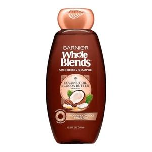 GARNIER WHOLE BLENDS SMOOTHING SHAMPOO 370ML - BRAND NEW
